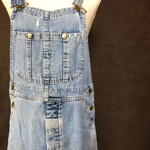 ユーズドオーバーオールのリメイクジャンパースカート(田村様オーダー  