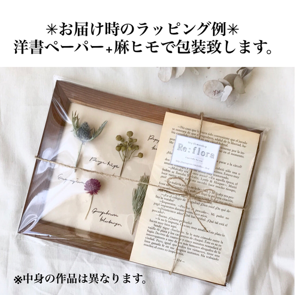 ✳︎New✳︎Native green-Botanical標本 #7✳︎洋書ペーパー1枚おまけ付き 6枚目の画像