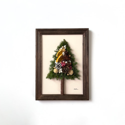 小さな森のChristmas tree frame 3枚目の画像