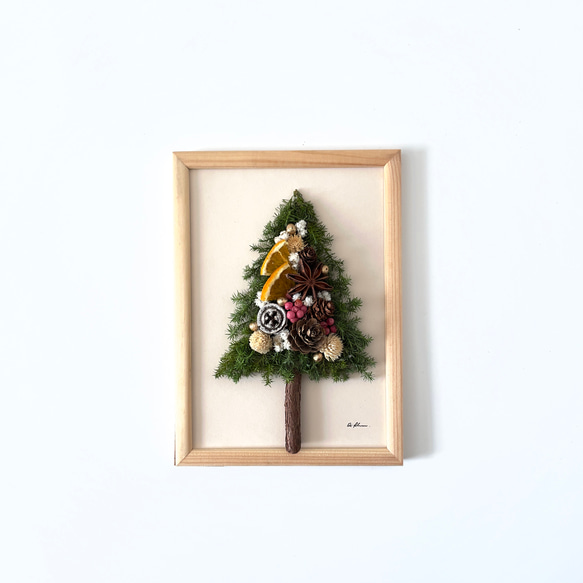 小さな森のChristmas tree frame 4枚目の画像