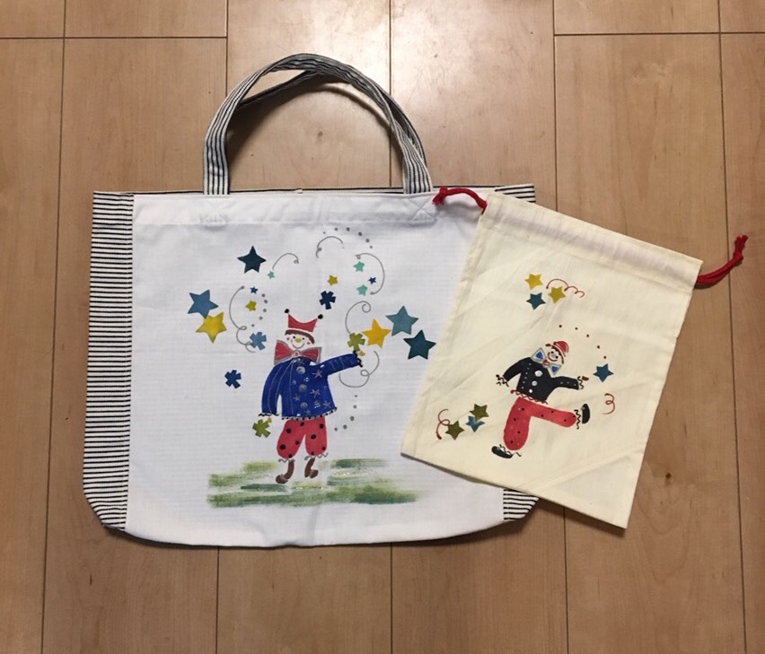 クロッチくん*巾着バック*ハンドメイド