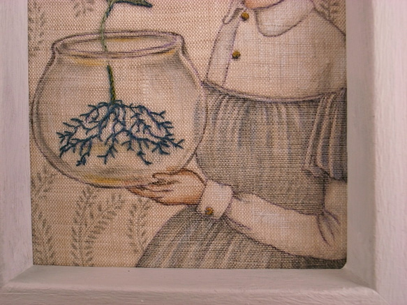 akkobysakkoの刺繍絵　Herbarium―ハーバリウム 4枚目の画像