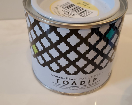 アメリカンフラワー材料ディップ液(合成樹脂液）クリヤー（160ml）1