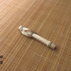 【珮愷】純銀 竹型匙置 筷置 Bamboo-shaped silver chopstick rest 箸置き 第4張的照片