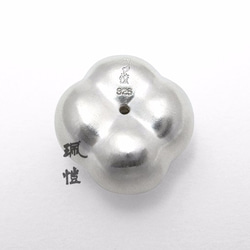 純銀 事事如意香插 Persimmon-shaped silver incense plug 第3張的照片