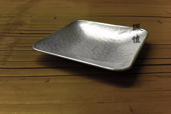 スターリングシルバーの帆立貝茶皿シルバープレート 3枚目の画像