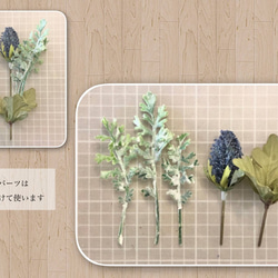 おしゃれなハロウィンアレンジ　白いパンプキン。お家を楽しむ　手作りキット　誕生日・敬老の日・自分時間 4枚目の画像