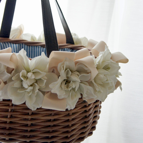 ♡Anatelier♡かわいい♡リボンカゴバッグ♡ f70dec2b48c3b268647a67fbe95e48