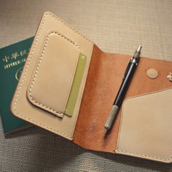ONE+ 純手工製 簡約 護照夾 Passport ho 第1張的照片