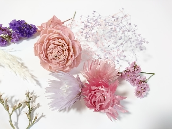 ６色から選べる花材アソート 色々セット ドライフラワー プリザーブドフラワー 5枚目の画像