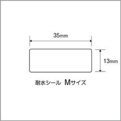 お名前シール【 新幹線 】耐水シールMサイズ 3枚目の画像