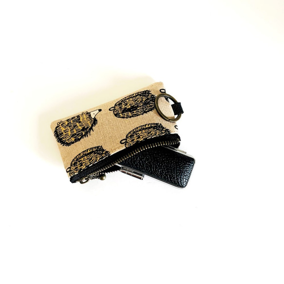 SALE 橫式零錢包（黑色手錶+英國國旗） 第5張的照片