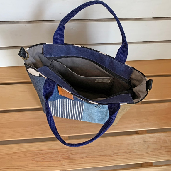 2way bag 簡易版（翻拍牛仔褲正面的一部分） 1 件 第6張的照片