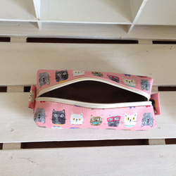 銷售長方形箱子袋（Nyanko一套粉紅色） 第5張的照片