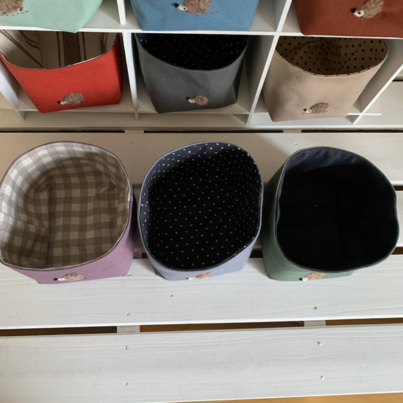 布籃（CD尺寸）-倉敷帆布和Harezumi貼花（9種顏色） 第4張的照片