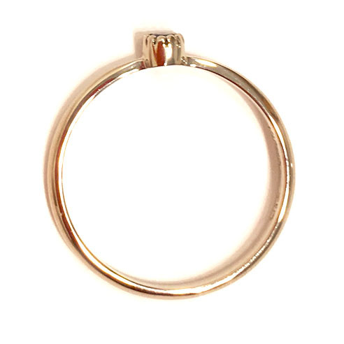 誕生石一粒ピンキーリング[12月]タンザナイト