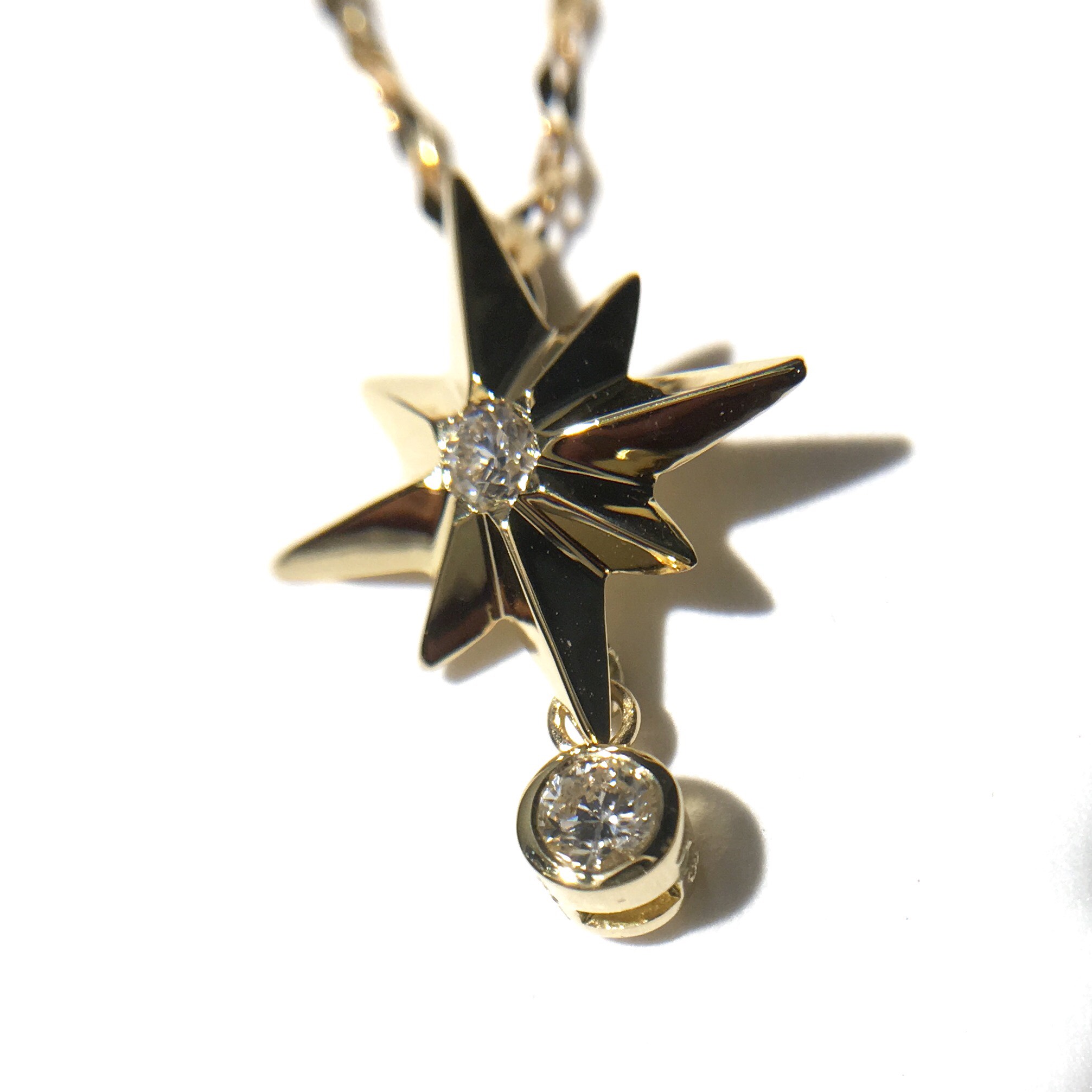 ベツレヘムの星 ダイヤネックレス