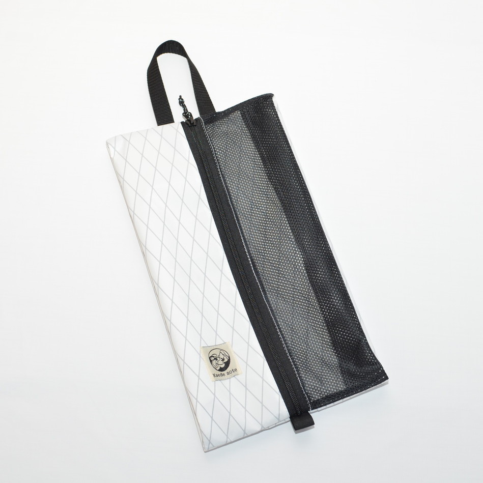 x-pacメッシュシューズケース　ホワイト