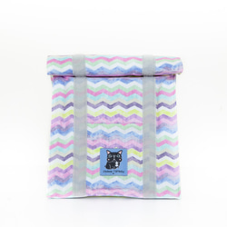 波浪彩紋大理石質感配件組-保冷保溫袋 沁涼巾 第2張的照片