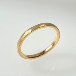 交差模様 ストーン付き リング 2024 ENGRAVING MODEL 6.2 | ミズタニシザーズ