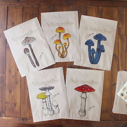 ●蘑菇繪本系列2●古董蘑菇繪本包裝袋 第6張的照片