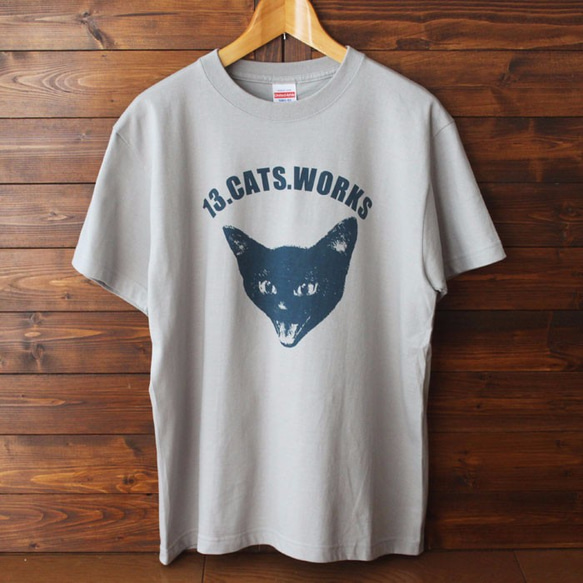Tシャツ（VIVI FACE）-シルクスクリーン-13.CATS.WORKS