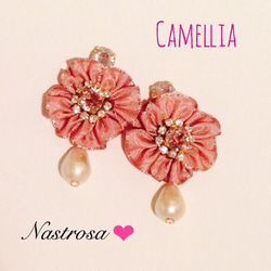 Camellia♡(イヤリングタイプ) 1枚目の画像