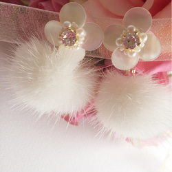 petit fleur♡fur white 1枚目の画像