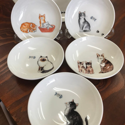 ネコのお皿セット 3枚目の画像