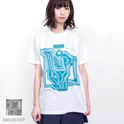 基板Tシャツ【ブランド:INSIDEOUT fashion】カラー：ホワイト 1枚目の画像