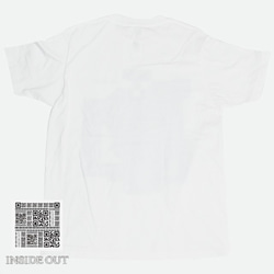 基板Tシャツ【ブランド:INSIDEOUT fashion】カラー：ホワイト 4枚目の画像