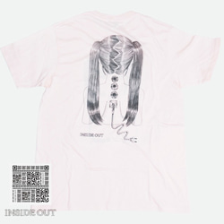 人工知能AI Tシャツ【ブランド:INSIDEOUT fashion】カラー:ピンク 4枚目の画像