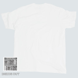 my PASS: Tシャツ【ブランド:INSIDEOUT fashion】蓄光インクプリント 4枚目の画像