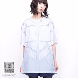 【おばけサマ・オーダーメイド用】ロボットTシャツ【ブランド:INSIDEOUT fashion】 1枚目の画像