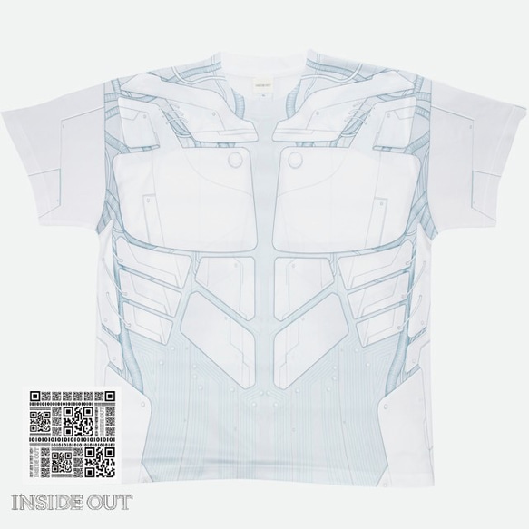 【おばけサマ・オーダーメイド用】ロボットTシャツ【ブランド:INSIDEOUT fashion】 7枚目の画像
