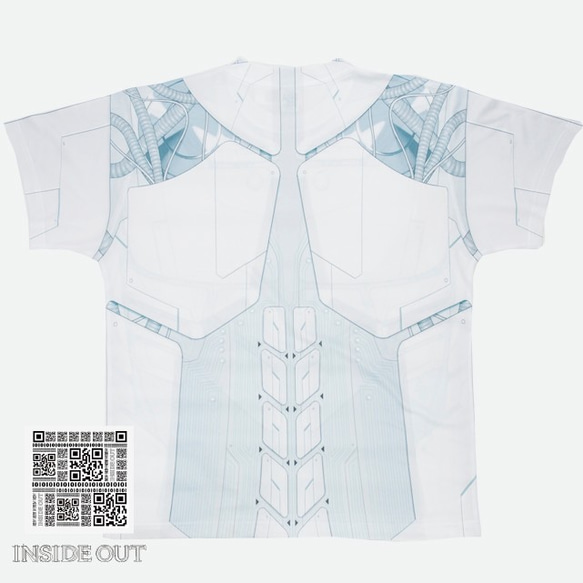 【おばけサマ・オーダーメイド用】ロボットTシャツ【ブランド:INSIDEOUT fashion】 8枚目の画像