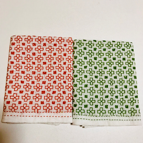 専用】刺し子ふきん オーダーページ 楽天市場】刺し子ふきん 完成品の通販