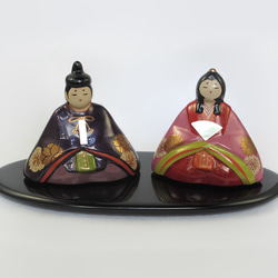 輪島塗 蒔絵梨地 漆芸雛 『皓凛(こうりん)』　立雛飾り 輪島塗 蒔絵梨地 漆芸雛 『皓凛(こうりん)』 立雛飾り - メルカリ