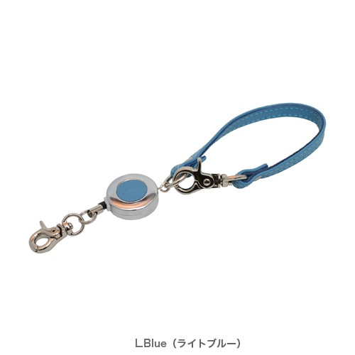 ストラップ　キーホルダー　ブルーベリー　グレープ　紫芋 Seria - ワッペンキーホルダー ネームストラップ レザー風