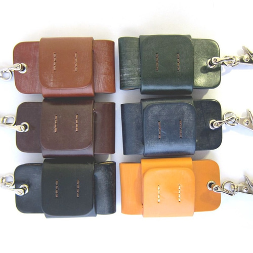 SALE】英国製ブライドルレザー スマートキーも付くキーケース ブラック