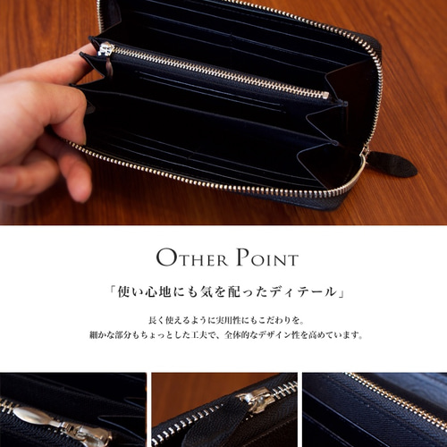 希少〗財布 がま口 グレー N25 エレファントレザー 象革