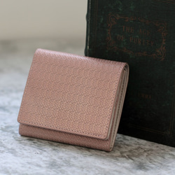 rinto 欧州カフェ店員の小銭すっきり二つ折り財布（ピンク）[EA-RI001-PK] 2枚目の画像