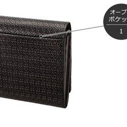 rinto 欧州カフェ店員の小銭すっきり二つ折り財布（ピンク）[EA-RI001-PK] 9枚目の画像