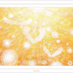 『Messages from angels』A4版HYMジクレー ≪天使≫ シリーズ　天使からの愛をあなたに！ 4枚目の画像