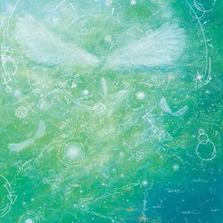 『いやしの森』A4版HYMジクレー ≪天使≫ シリーズ　天使からの愛をあなたに！ 1枚目の画像