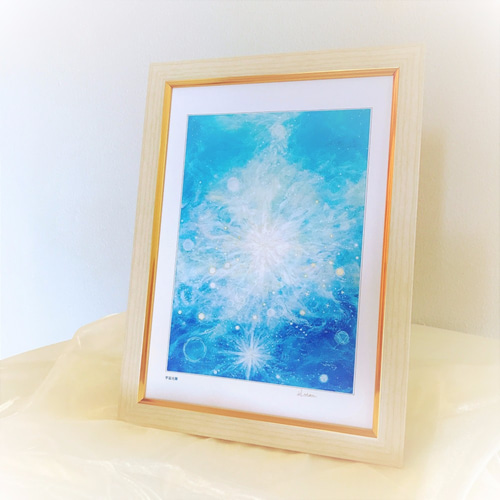 Chieart 光の絵 ヒーリングアート 絵画