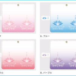 手帳型スマホケース　◇ Lotus　蓮◇　【送料無料】8色からお選びください！ 4枚目の画像