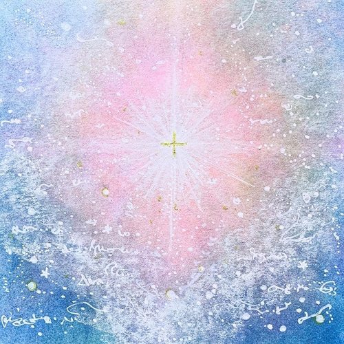 パステル画「夢の里」 九尾の狐（パステル画 原画）4号 絵画 にゃんずら 通販 8560792