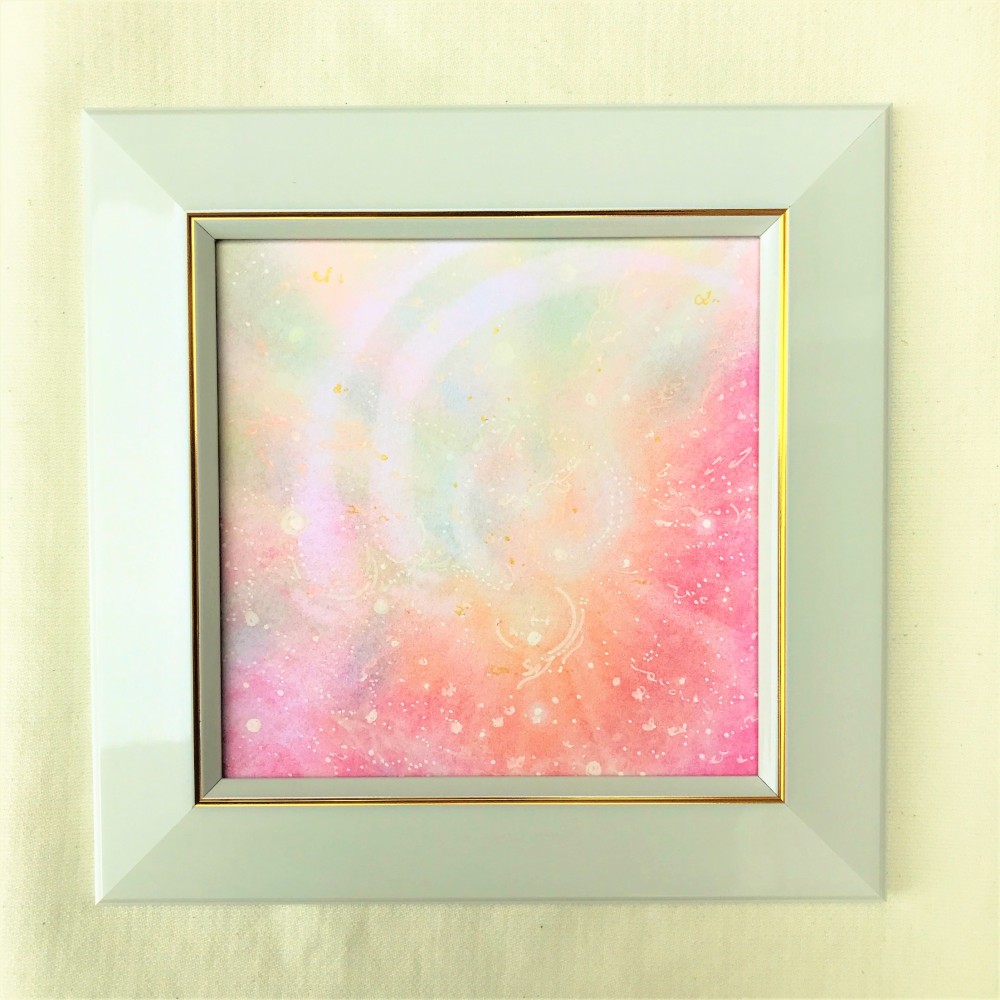 出逢い』 パステルアート原画 HIDEKIのヒーリングアート