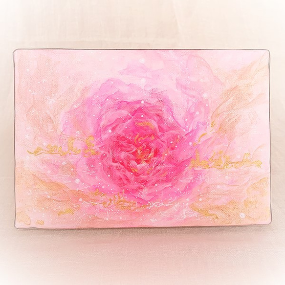 マリアンローズ ～ピンク～ SM_R_01　薔薇の絵 ピンク 2枚目の画像